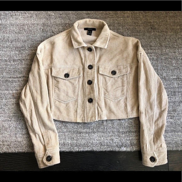 Coats | Cropped Corduroy Jacket | Poshmark